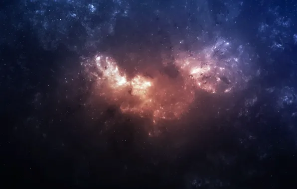 Space, nebula, galaxy, constellations