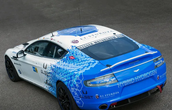 Картинка Aston Martin, астон мартин, Hybrid, гибрид, задок, Rapide S, Hydrogen