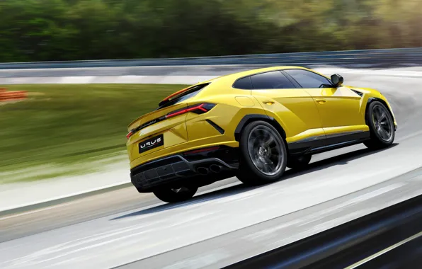 Скорость, Lamborghini, 2018, Urus