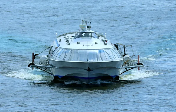 Теплоход, на подводных крыльях, Метеор-218