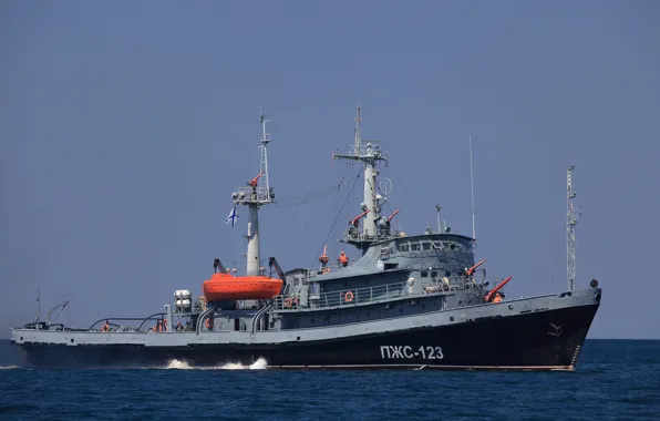 Спасатель, пожарный, Черное море, ПЖС-123