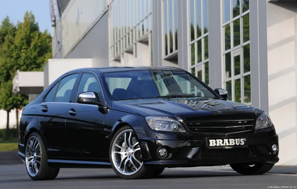 Brabus, седан, С63 AMG, 3-е поколение, Mercedes-Benz W204
