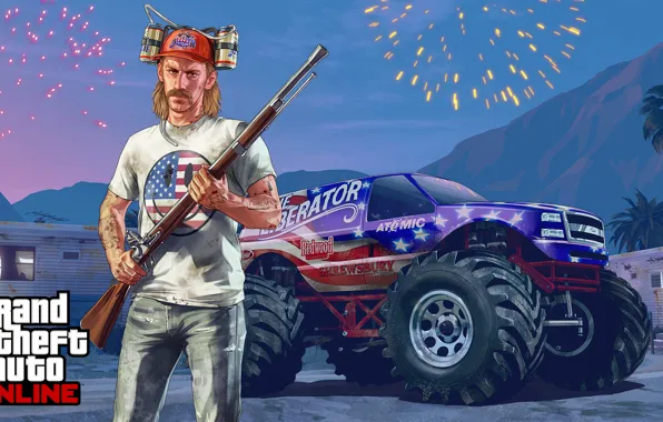 Man, festival, GTA Online