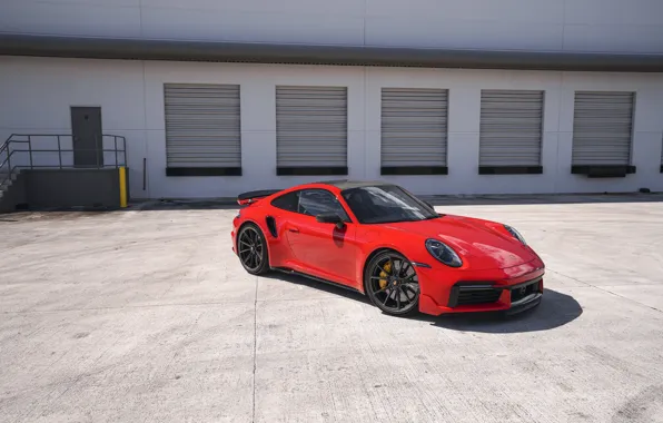 911, Porsche, RED, Turbo S, VAG, 992