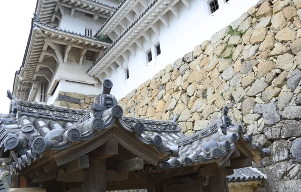 Япония, Japan, Himeji Castle, замок Белой Цапли