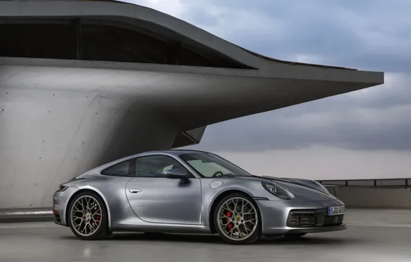 Крыша, купе, 911, Porsche, Carrera 4S, 992, 2019