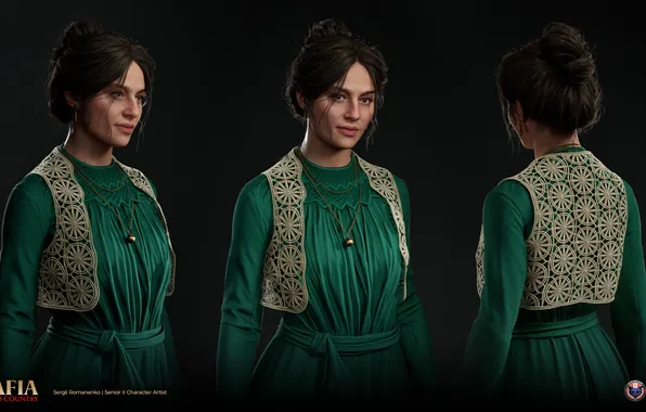 Картинка girl, Unreal Engine, Isabella Torrisi, Mafia The Old Country