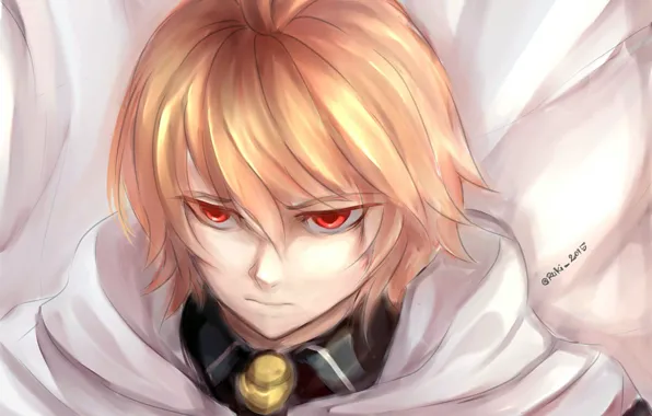 Взгляд, Owari no Seraph, Последний серафим, Микаэла Хакуя