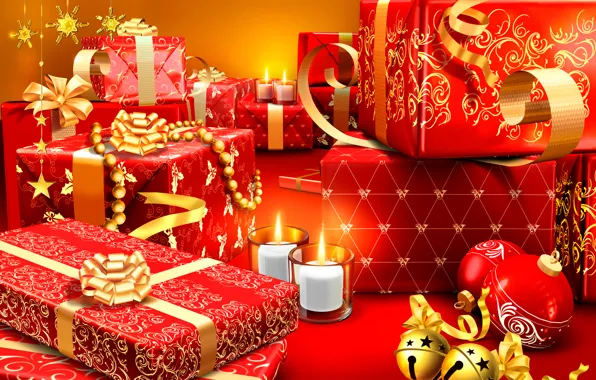 Шарики, Новый Год, Рождество, подарки