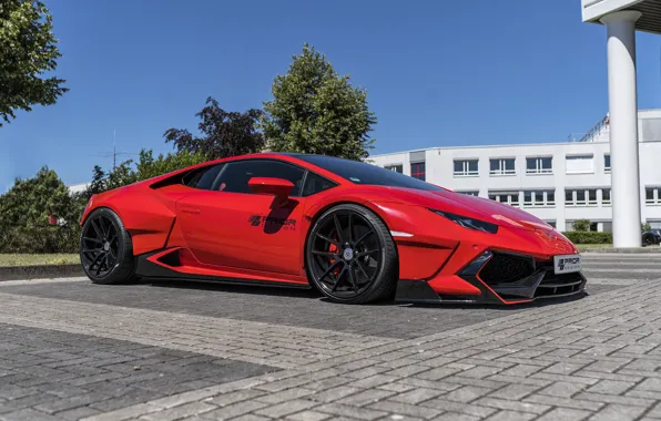 Lamborghini, 2018, Widebody, Prior-Design, Huracan, PDLP610WB, Aerodynamik-Kit