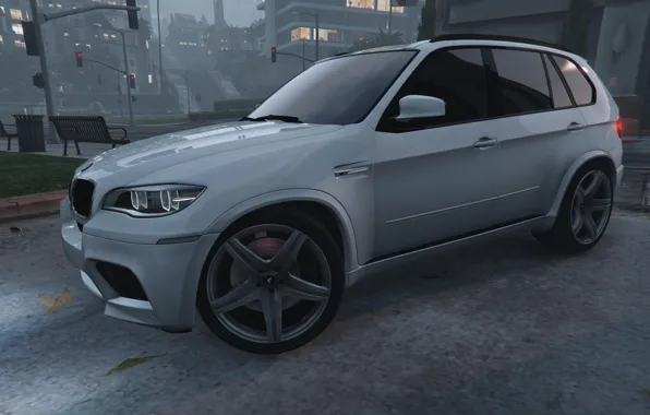 Bmw, x5m, gta5