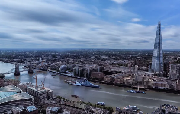 Город, панорама, London