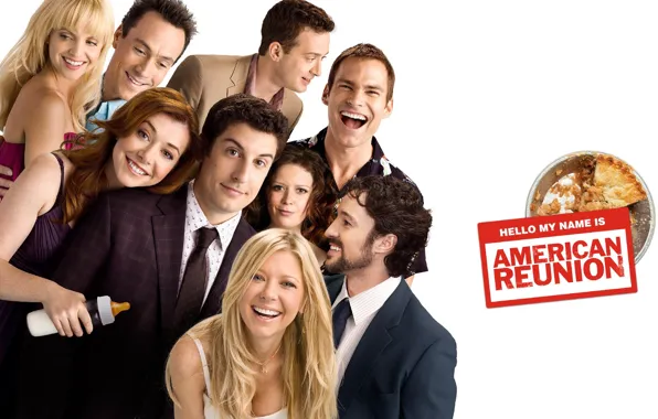 Обои Постер, Американский Пирог, American Reunion, Все В Сборе На.
