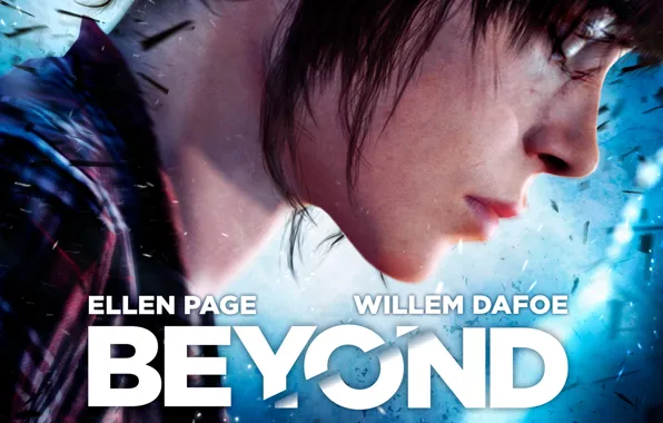 Картинка Quantic Dream, art, Beyond: Two Souls, Ellen Page, Willem Dafoe, Уиллем Дефо, Jodie Holmes