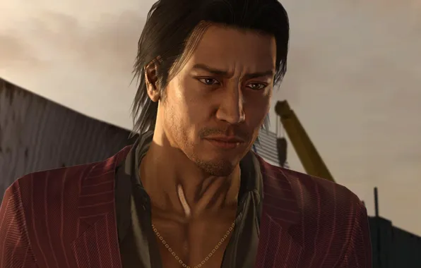 Игра, мужчина, Yakuza 5, Shun Akiyama, Misumi