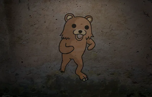 Фон, стена, медведь, bear