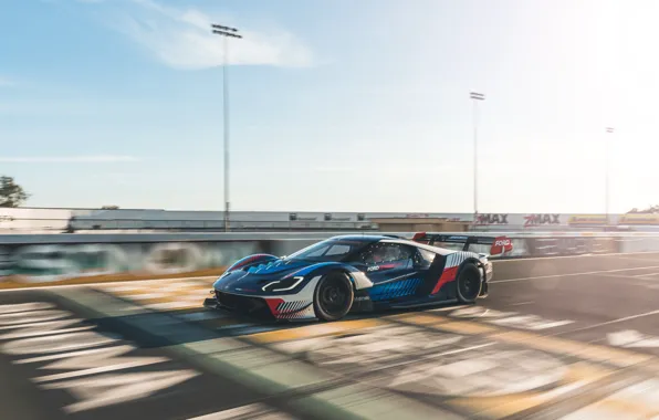 Картинка car, Ford, track, GT, 2023, Ford GT Mk IV