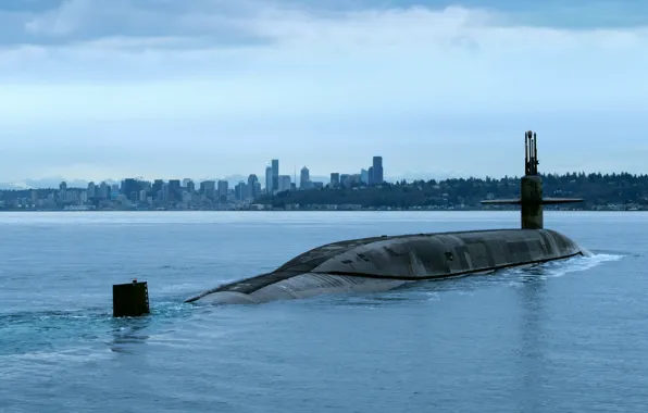 Лодка, подводная, атомная, Ohio class
