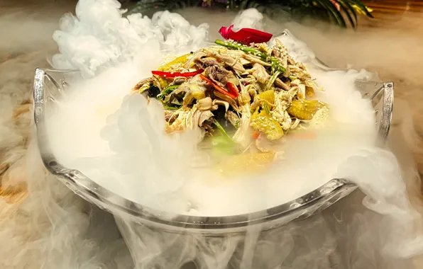 Chinese food, Cantonese cuisine, Hand-Shredded Chicken
