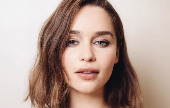 Глаза, взгляд, актриса, губы, Emilia Clarke, Эмилия Кларк