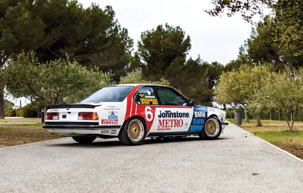Дорога, BMW, Колеса, Диски, Classic car, Sports car, 1983, BMW 635 CSi