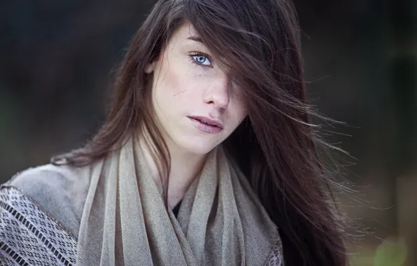 Девушка, girl, голубоглазая