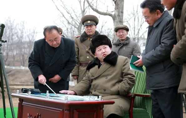 Люди, ушанка, Северная Корея, КНДР, диктатор, Ким Чен Ын, Диктатура, Тоталитаризм