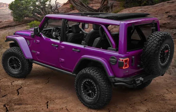 Картинка Concept, Джип, экстерьер, Jeep, шоу-кар, Jeep Wrangler Rubicon 4xe