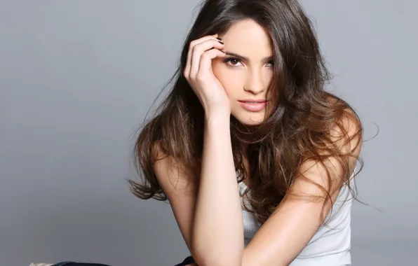 Картинка взгляд, поза, актриса, hair, shelley hennig, Шелли Хенниг