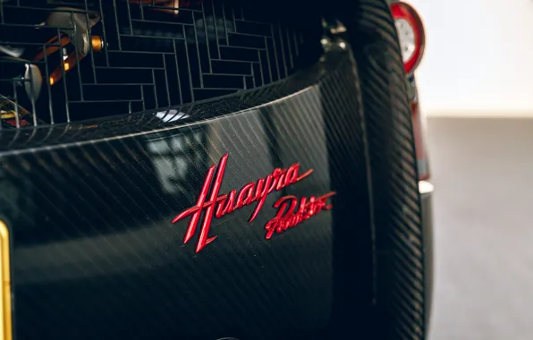 Картинка Pagani, Huayra, badge, Pagani Huayra Roadster