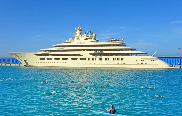Черное море, мегаяхта, dilbar