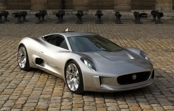 Картинка car, машина, Concept, обои, Jaguar, wallpapers, C-X75