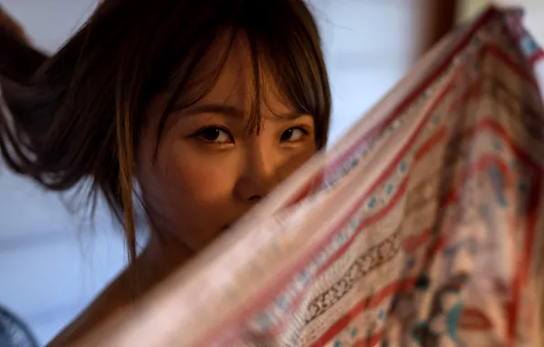 Beautiful, Asian, Model, Woman, Pretty, Japanese, Close Up, Close Shot