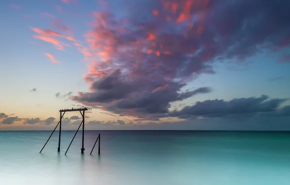 Море, небо, пейзаж