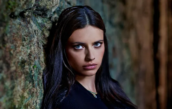 Картинка Adriana Lima, model, lips, hair, look
