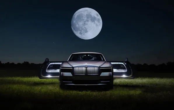 Картинка rolls royce, spectre, lunaflair