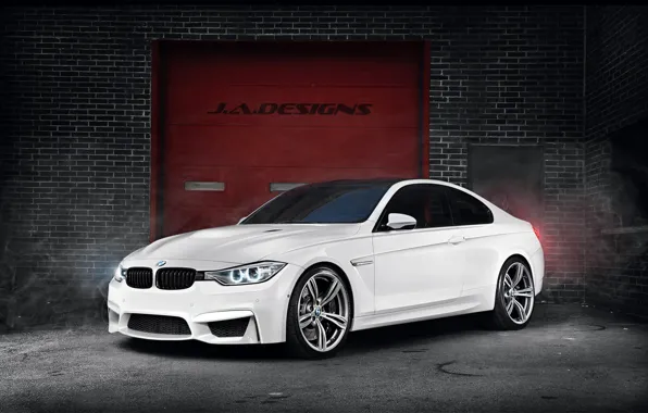 Картинка BMW, White, Concept Car, F82, By J.A.Designs, 2015 Coupe