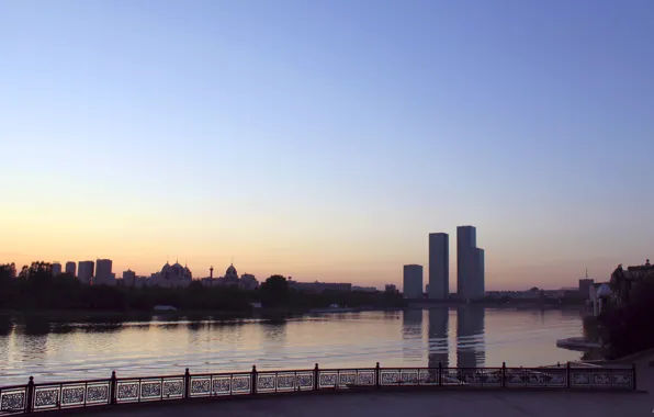 Город, минимализм, Astana, ADM, Kazakhstan