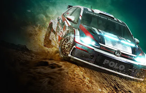 Dirt, Rally, Polo GTI, Wolkswagen, codemasters, Dirt Rally 2.0