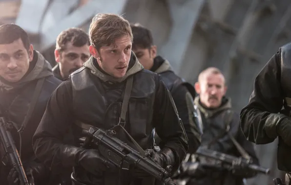 Cinema, gun, weapon, movie, film, Jamie Bell, MP5, Heckler & Koch