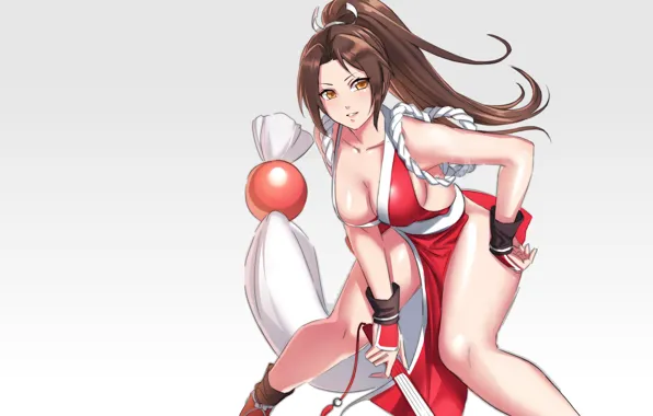 Girl, boobs, anime, big boobs, babe, oppai, king of fighters, fatal fury