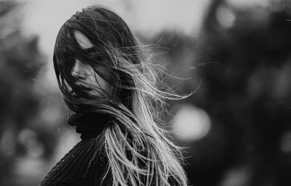 Black white, khalaji shahin, deep women