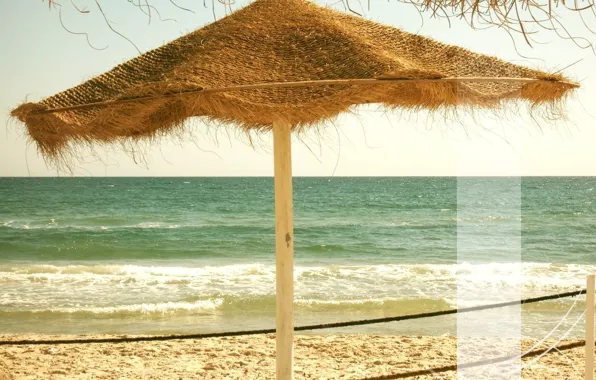 Песок, море, волны, пляж, пена, отдых, tunesia, полоса