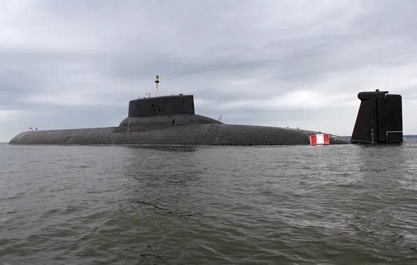 Субмарина, дмитрий донской, подводный крейсер, тип "акула"