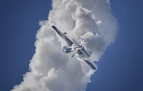 Облака, самолёт, MB-339
