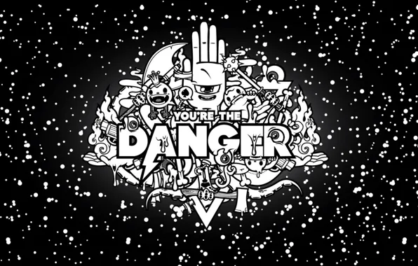 Abstract, you, danger, hand