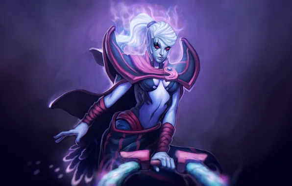 Dota 2, Vengeful Spirit, Vengeance Aura, Magic Missile, Wave of Terror, Nether Swap