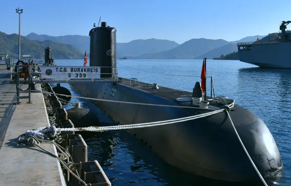 Подводная лодка, дизель-электрическая, ВМС Турции, 2024
