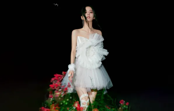 Solo, обои для рабочего стола, kpop, 2880x1620, blackpink, блэкпинк, ким джису, kim jisoo