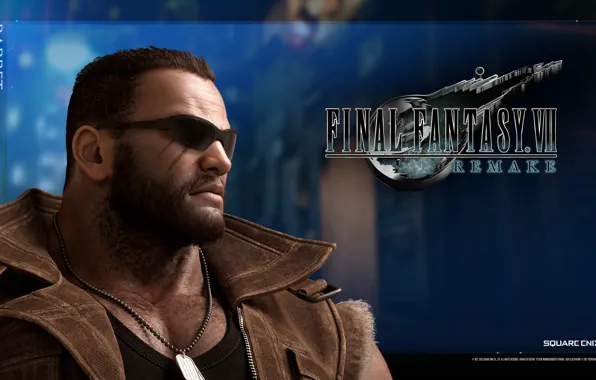 Портрет, Barret Wallace, Final Fantasy VII Remake